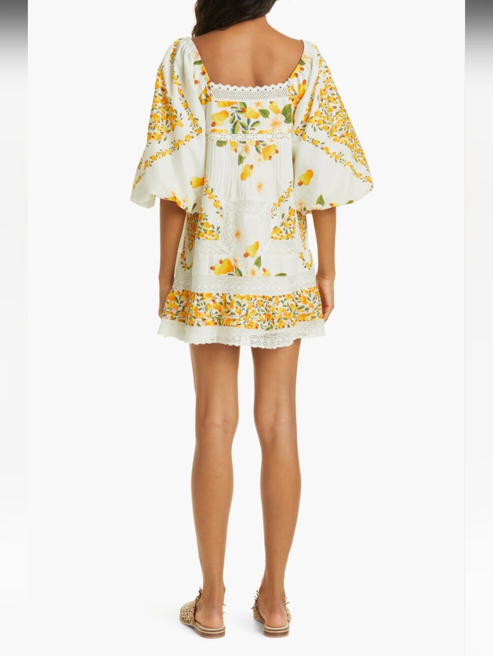 Farm Rio Off White Cashew Mini Dress - Picture 2 of 8